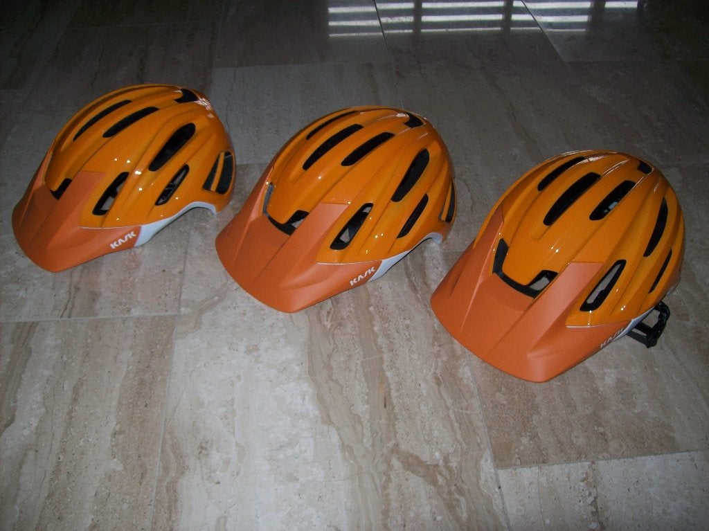 Nieuwe Kask Helm Caipi Oranje M/52-58, Dames, Nieuw, Ophalen of Verzenden, Bovenkleding