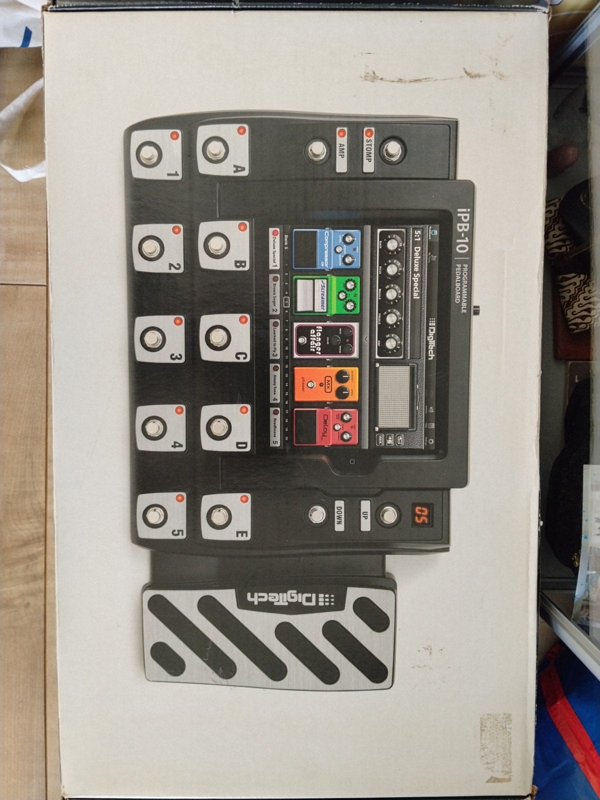 DigiTech iPB-10 Programmeerbaar Pedaalbord, Ophalen of Verzenden, Zo goed als nieuw, Multi-effect