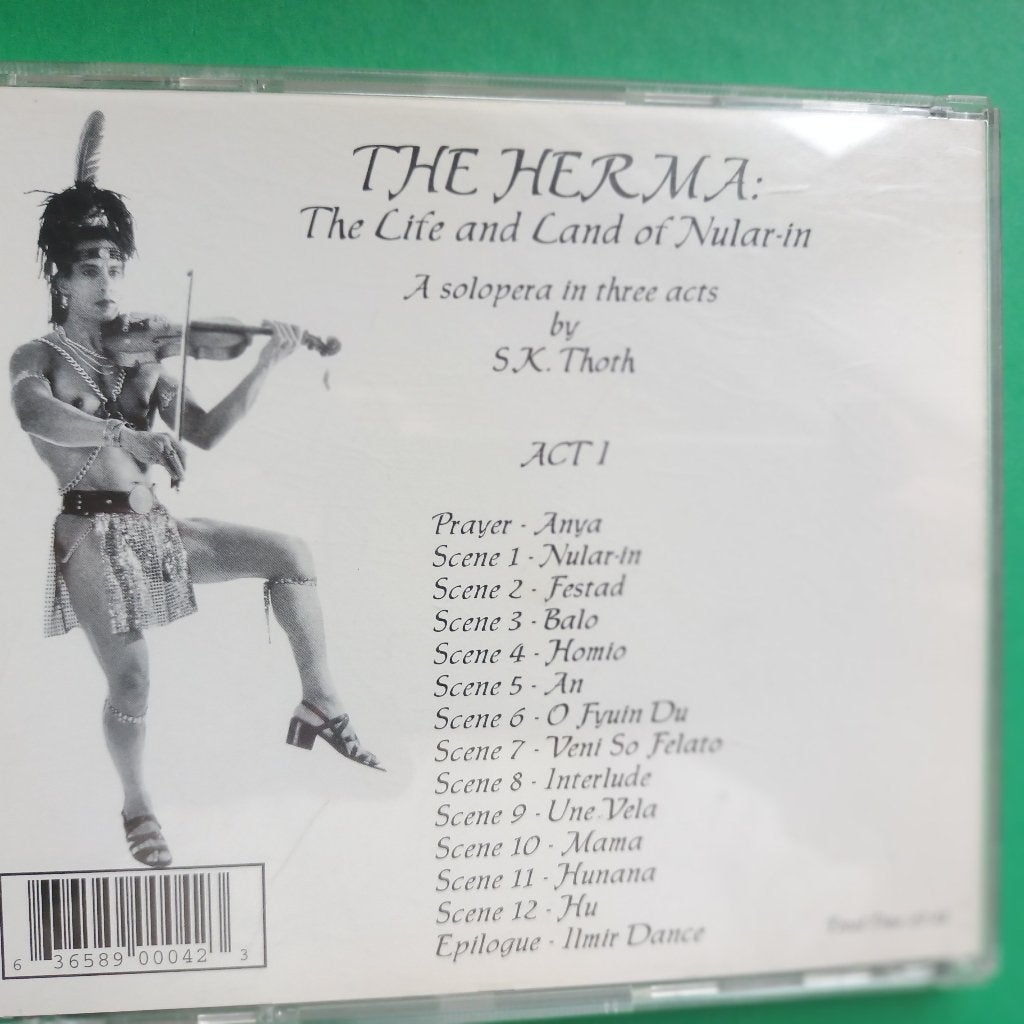 THE HERMA - THE LIFE AND LAND OF NULAR-IN (S.K. TOTH) (CD), Ophalen of Verzenden, Zo goed als nieuw