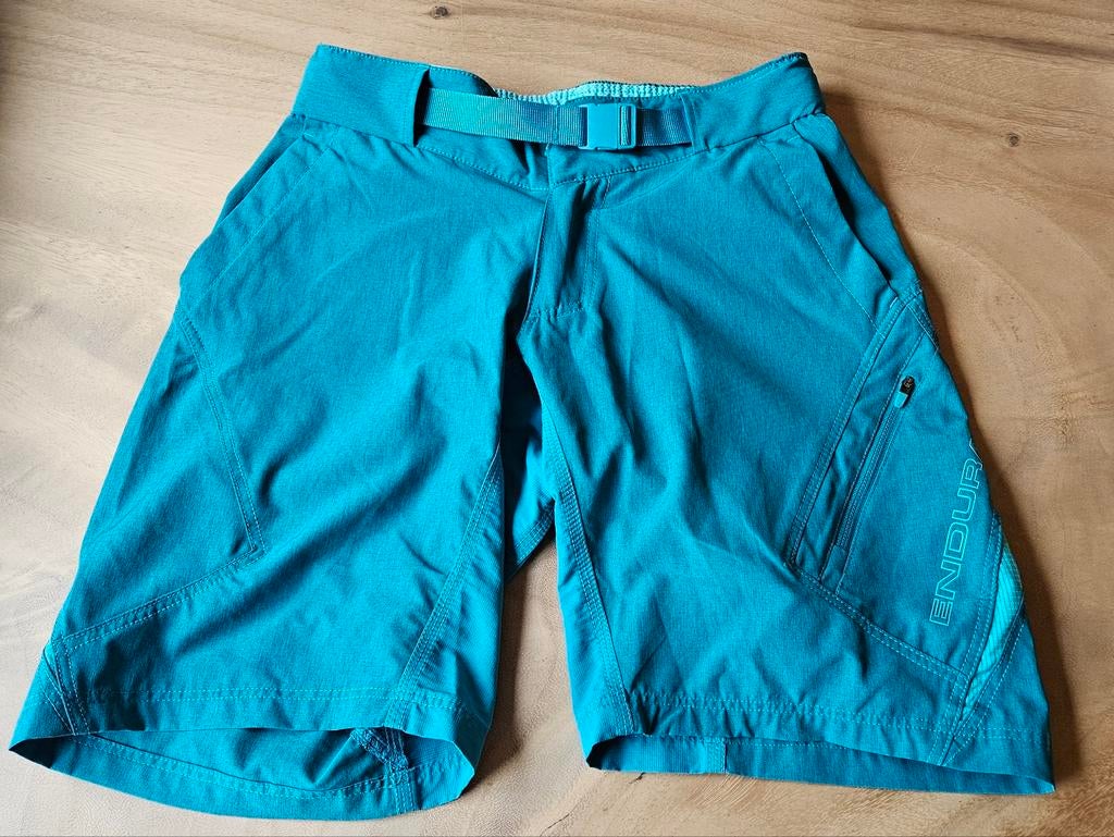 Endura Hummvee MTB broek dames maat S, Endura, Blauw, Ophalen of Verzenden, Zo goed als nieuw