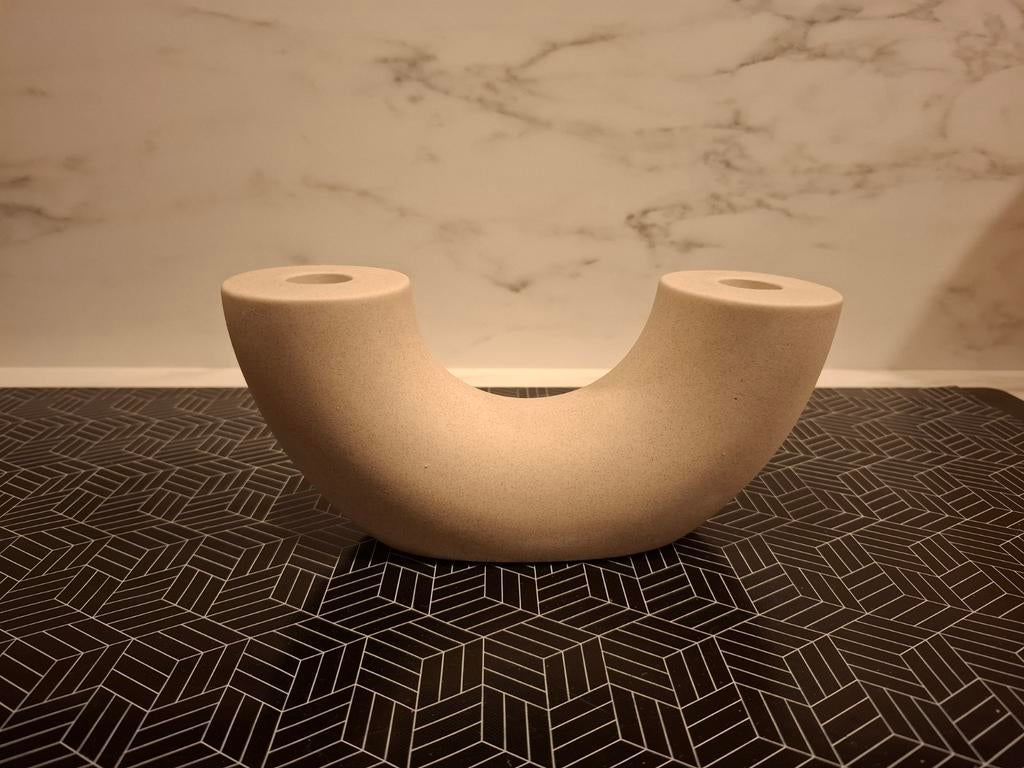 Kandelaar H&M Home, Overige materialen, Beige, Nieuw, Ophalen of Verzenden