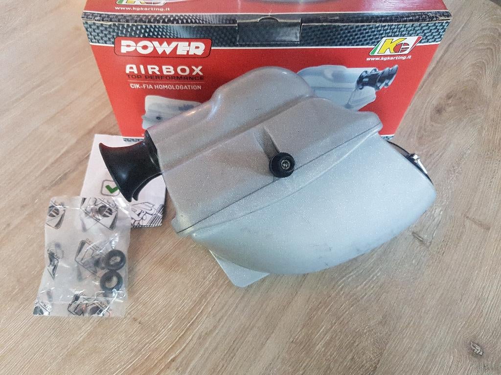 Luchtfilter KG Power 30mm z.g.a.n., Ophalen of Verzenden, Zo goed als nieuw, Kart