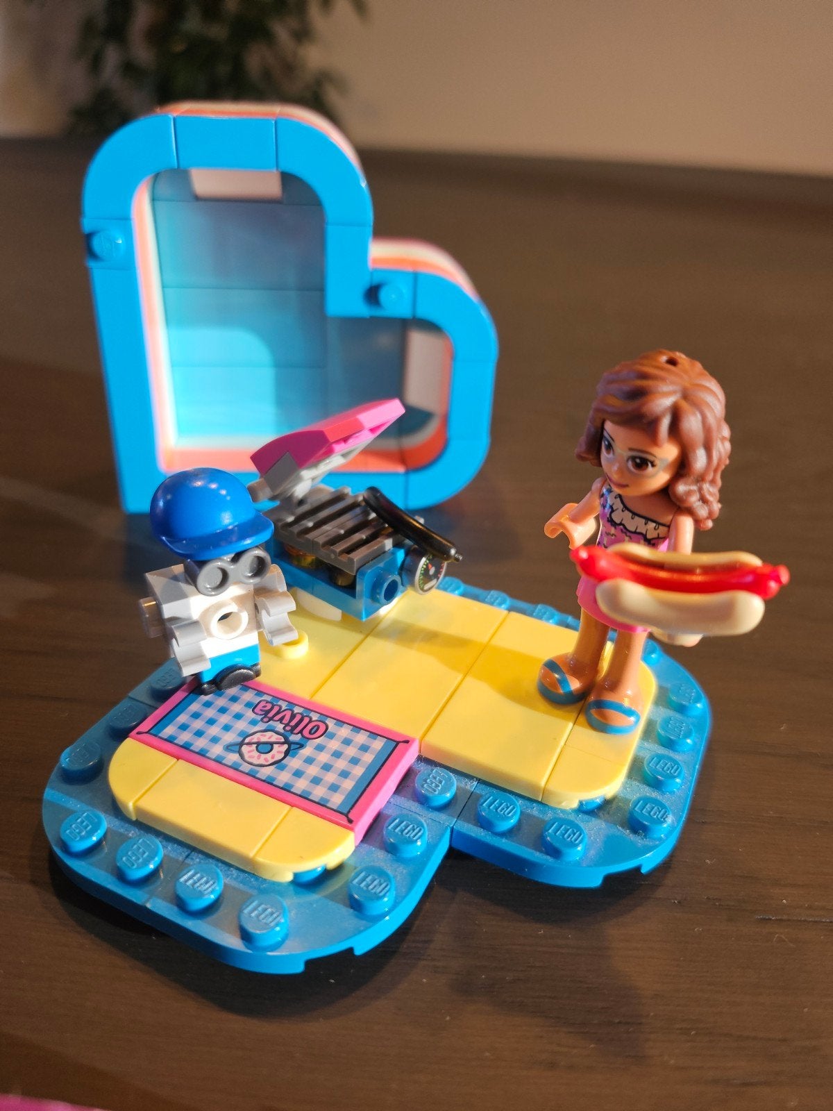 Lego Friends 41387 Olivia's Zomerhartdoosje Compleet, Compleet, Gebruikt, Lego, Friends