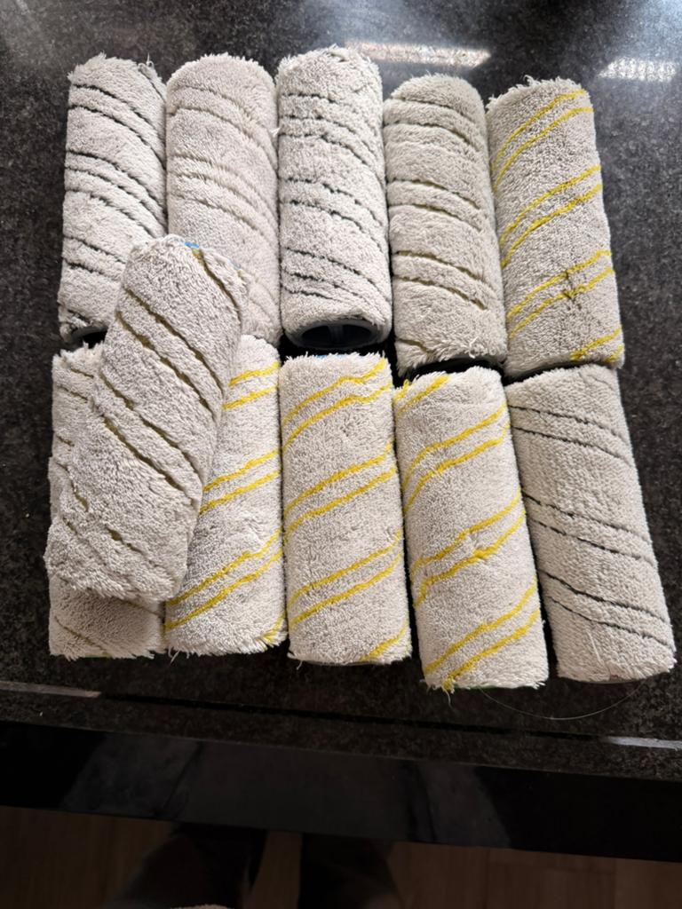 Rollen voor de Karcher fc3 en fc5, Huis en Inrichting, Schoonmaakartikelen, Ophalen of Verzenden, Mop of Dweil