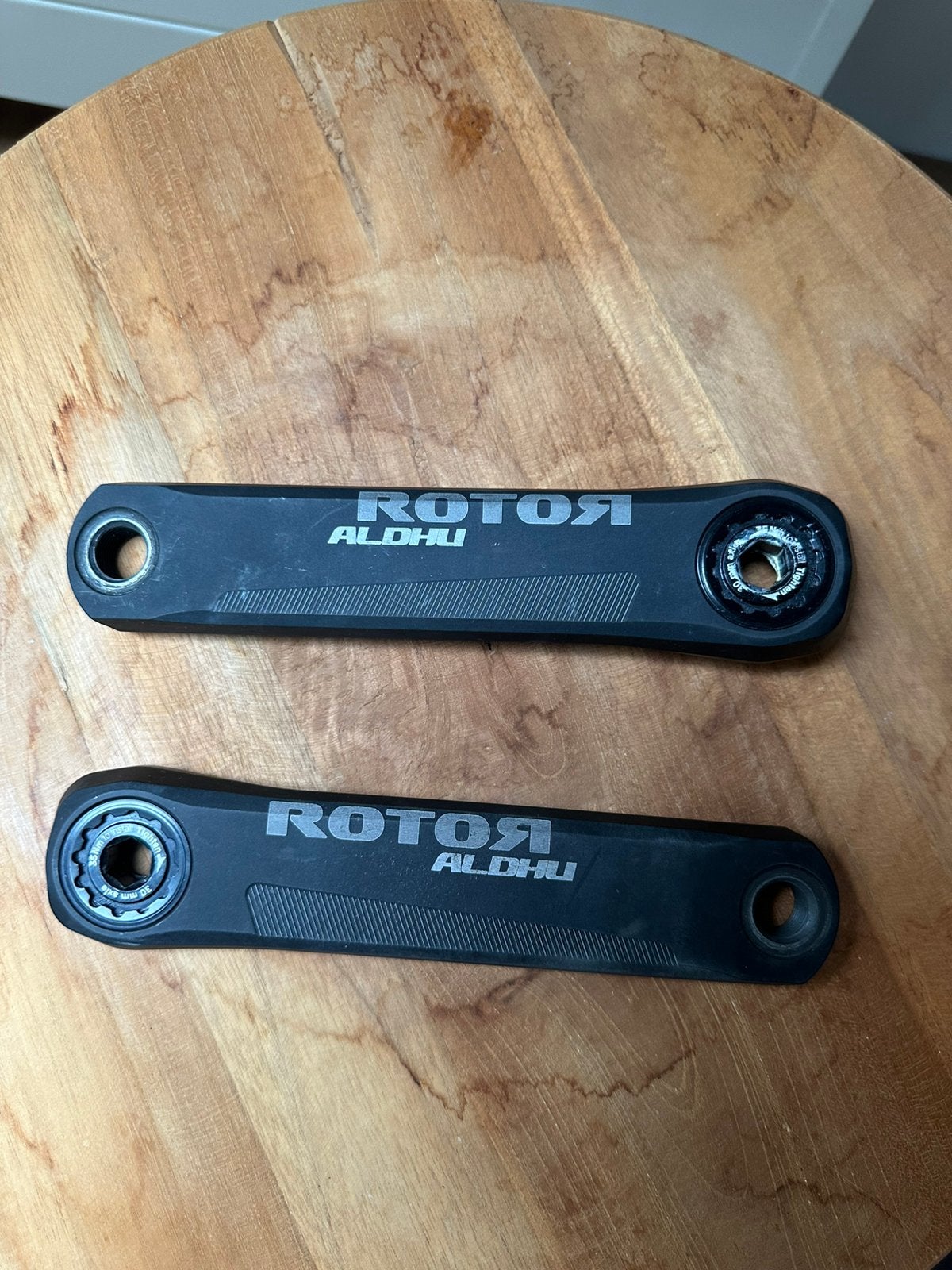 Rotor aldhu 30 cranks 155mm, Ophalen of Verzenden, Zo goed als nieuw, Crankstel of Pedalen