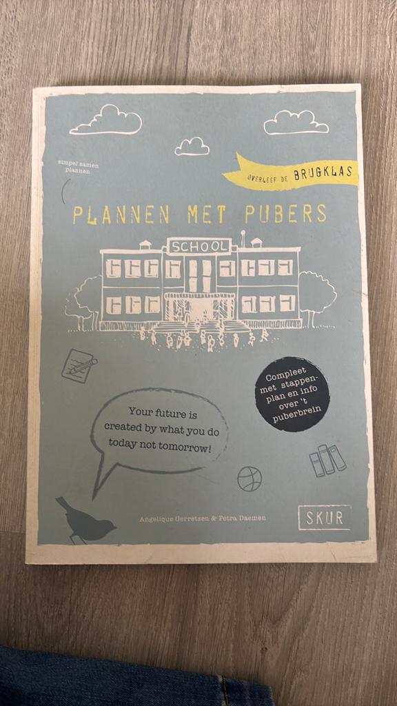 Plannen met pubers - overleef de brugklas, Boeken, Ophalen of Verzenden, Zo goed als nieuw