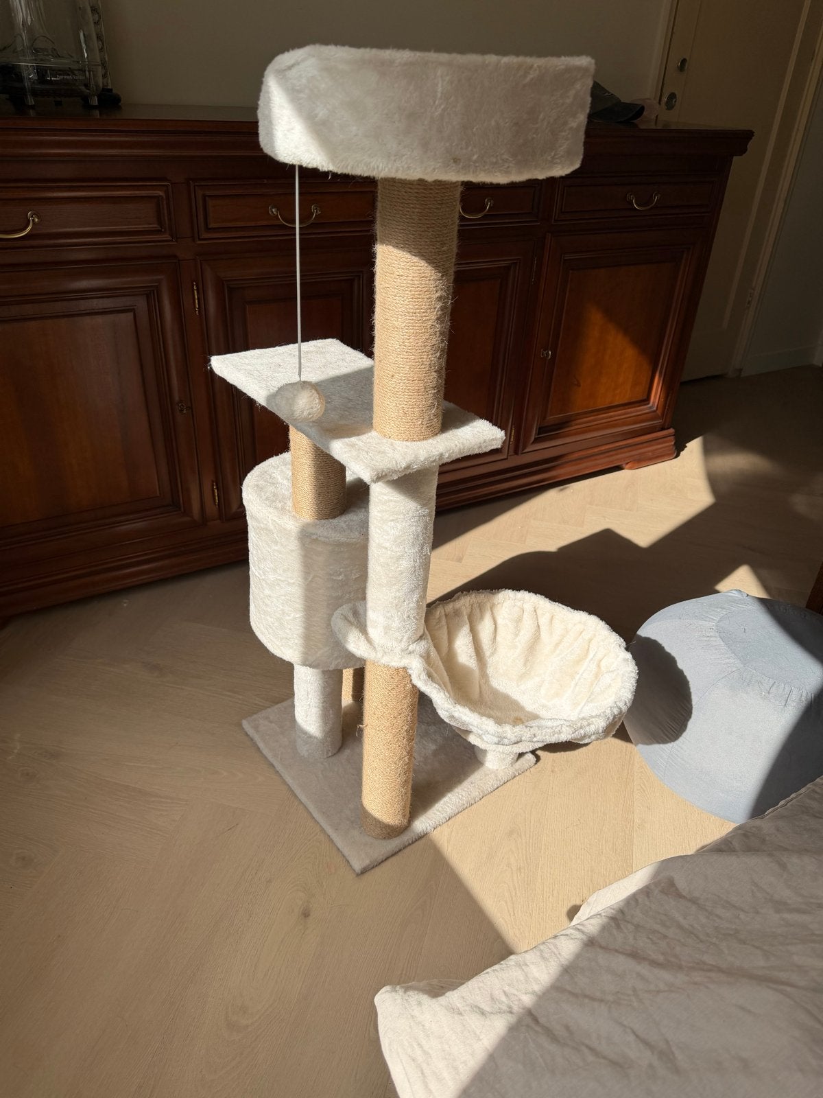 Katten krabtoren, Dieren en Toebehoren, Krabmeubelen, Ophalen, Gebruikt, Krabpaal