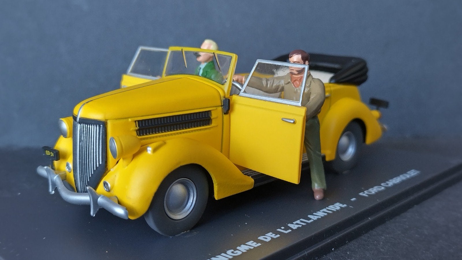 Ford Cabriolet 1:43 Eligor Blake & Mortimer Atlantis Pol, Overige merken, Auto, Verzenden, .