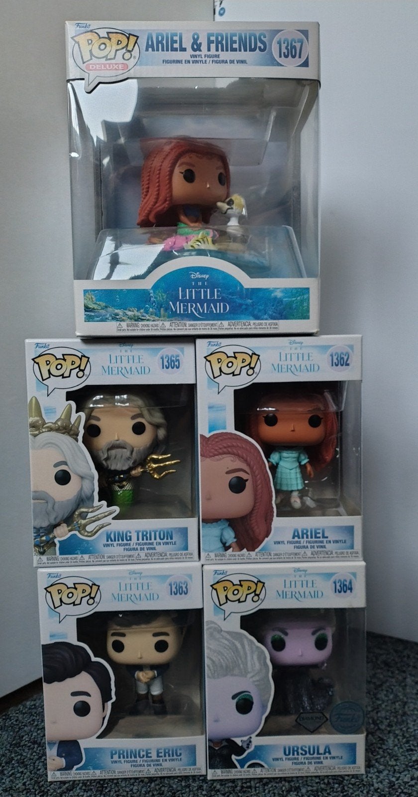 Funko Pop! The Little Mermaid, Ophalen of Verzenden, Zo goed als nieuw