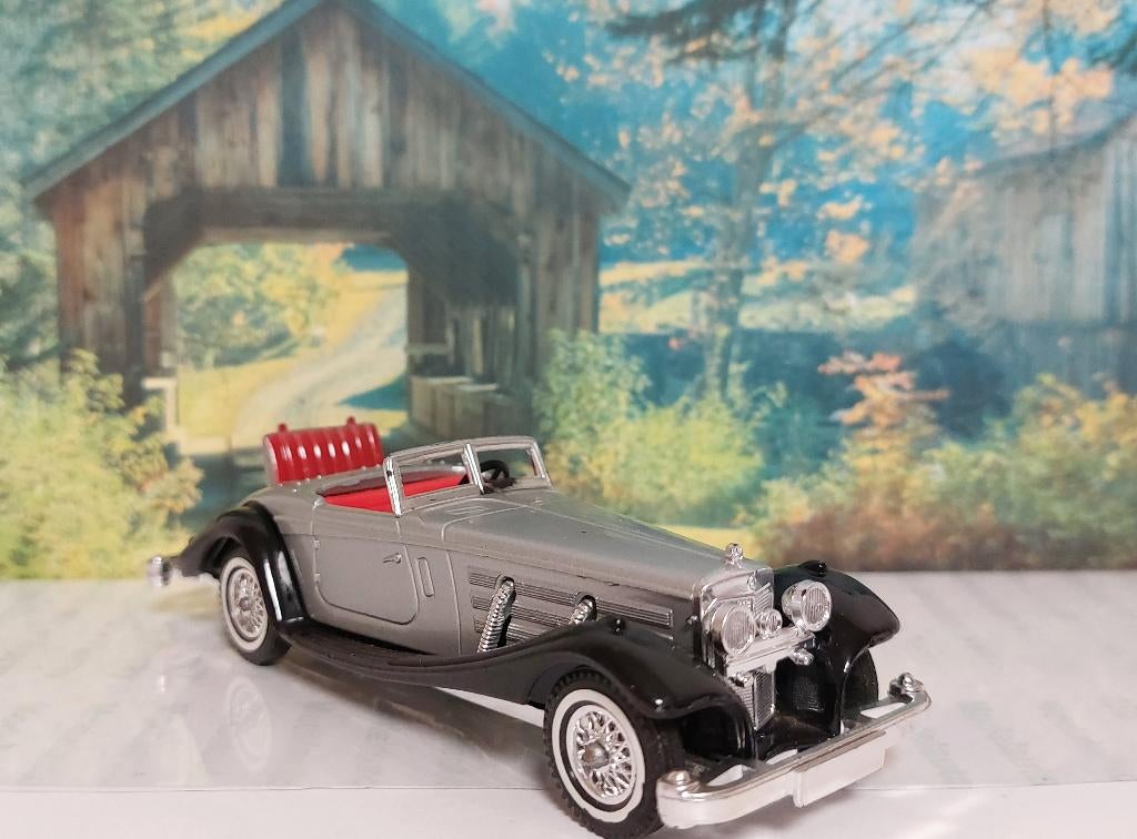 1:45 Mercedes Benz 540 K Special Roadster 1937 MoY Y-20 v1.1, Ophalen of Verzenden, Zo goed als nieuw, Auto, Matchbox