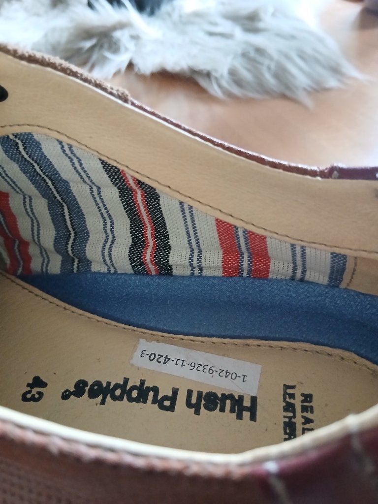 Hush Puppies Heren Schoenen Maat 43 - Zo goed als nieuw, Kleding | Dames, Schoenen, Schoenen met lage hakken, Bruin, Nieuw, Ophalen of Verzenden