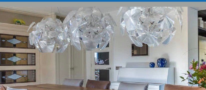 Moderne hanglampen., Ophalen, Kunststof