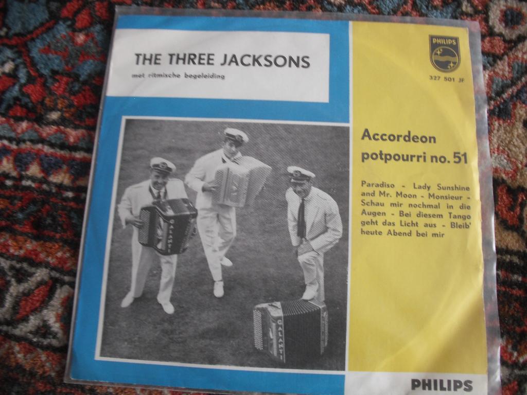 The Three Jacksons - No 51., Ophalen of Verzenden, Zo goed als nieuw, Pop