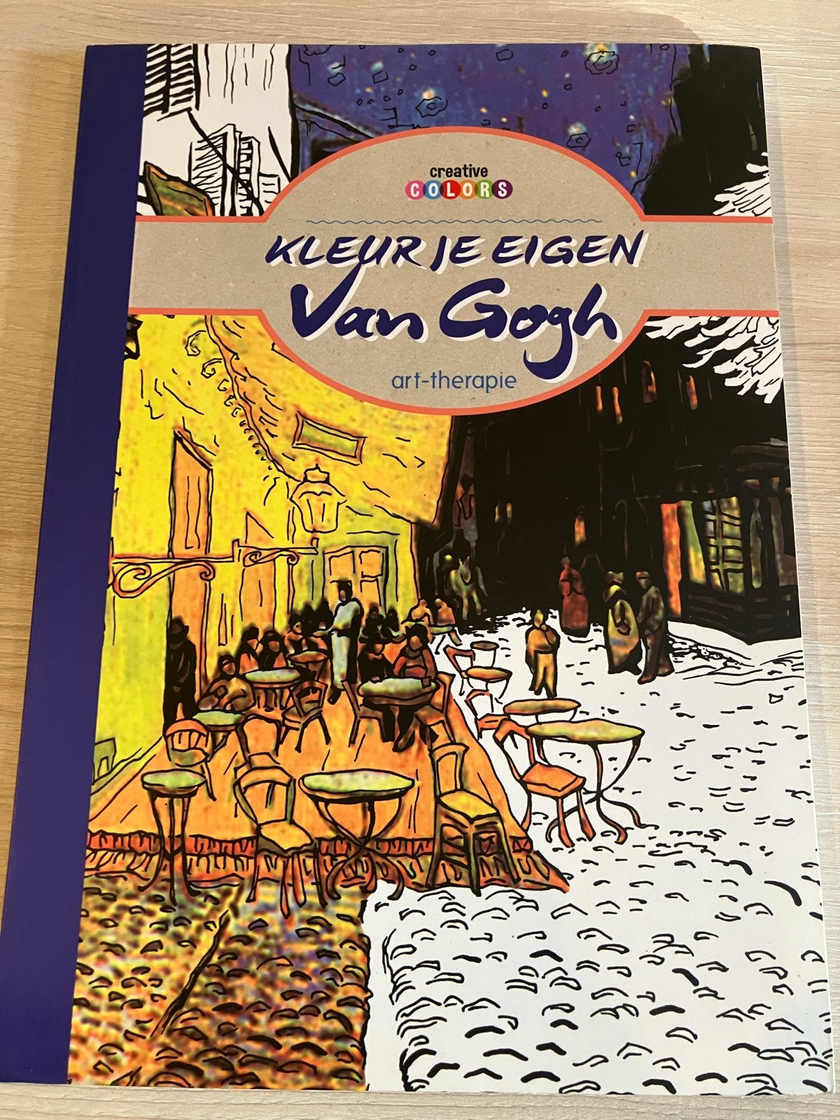 Kleur je eigen Van Gogh - volwassen kleurboek(Nieuw), Ophalen of Verzenden, Nieuw