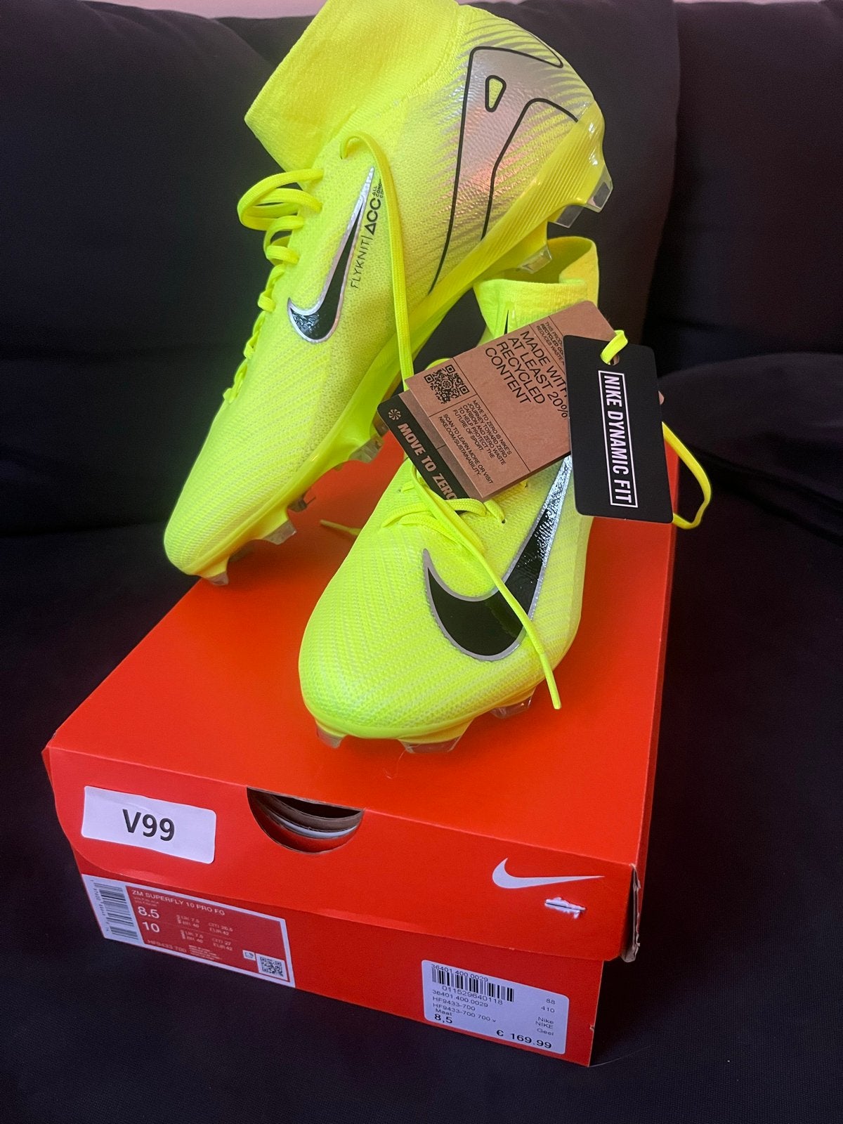 Niks Mercurial ZM Superfly 10 pro fg, Ophalen of Verzenden, Nieuw, Schoenen