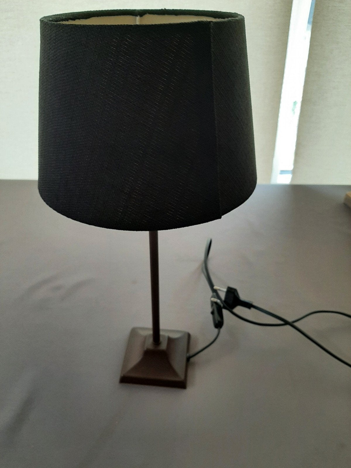 schemerlampje, Ophalen, Kunststof, Zo goed als nieuw, Met kap