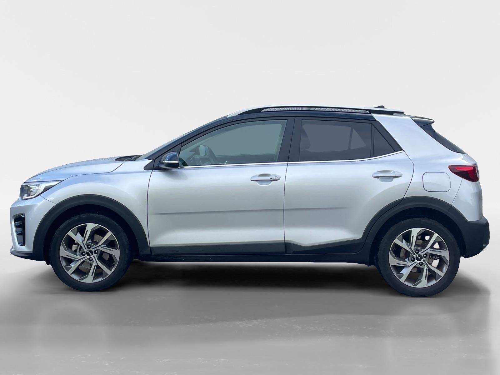 Kia Stonic 1.0 T-GDi MHEV GT-Line Automaat | Climate control, 450 kg, Gebruikt, Euro 6, Leder en Stof