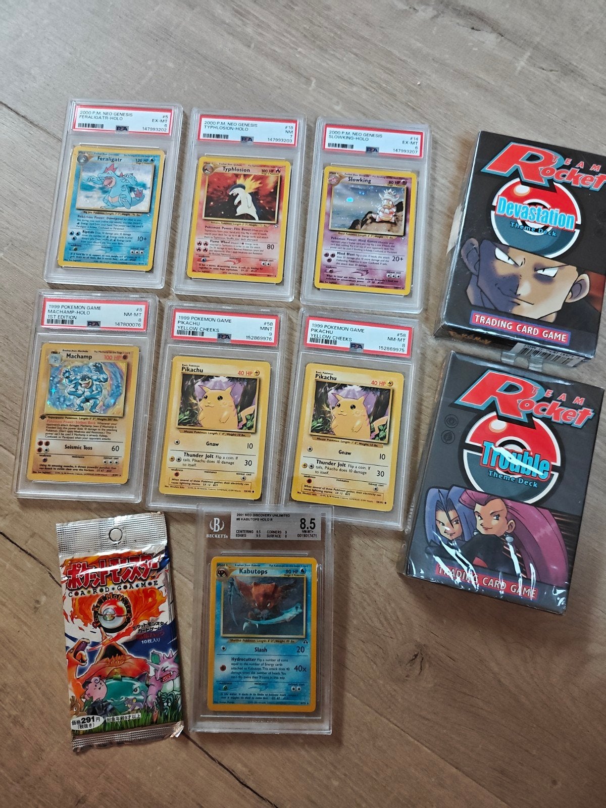 Pokémon vintage WOTC, Ophalen of Verzenden, Zo goed als nieuw