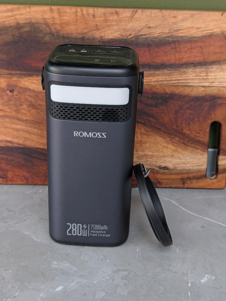 Romoss PMT75 280W 75000mAh Powerbank, Ophalen of Verzenden, Zo goed als nieuw, Romoss