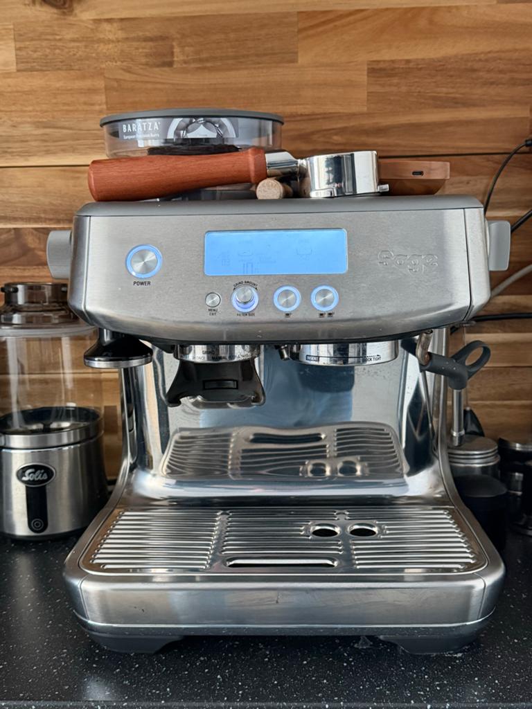 Sage piston machine - geen waterdruk, Ophalen, Afneembaar waterreservoir, Espresso apparaat, Gemalen koffie
