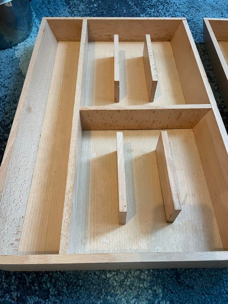 Ikea Rationell bestekbak van hout, Huis en Inrichting, Ophalen, Gebruikt