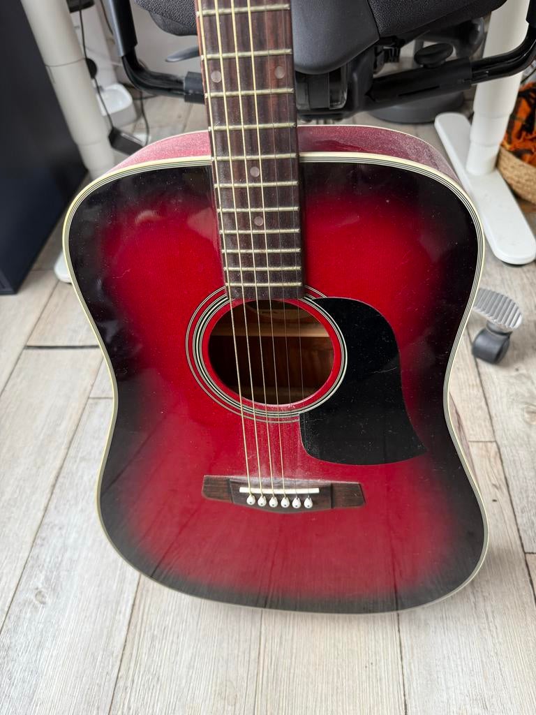 Aria Western Gitaar met Stalen Snaren, Ophalen, Gebruikt, Western- of Steelstringgitaar