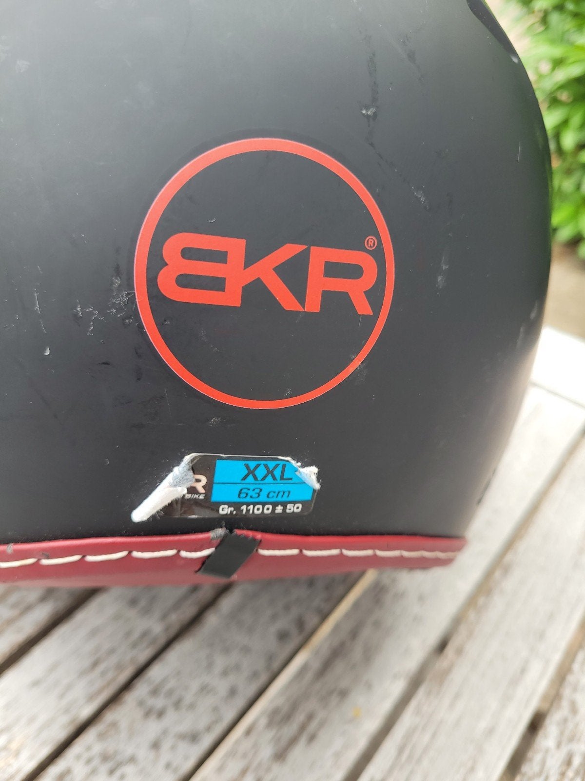 BKR Jethelm XXL met gebruikssporen, Ophalen