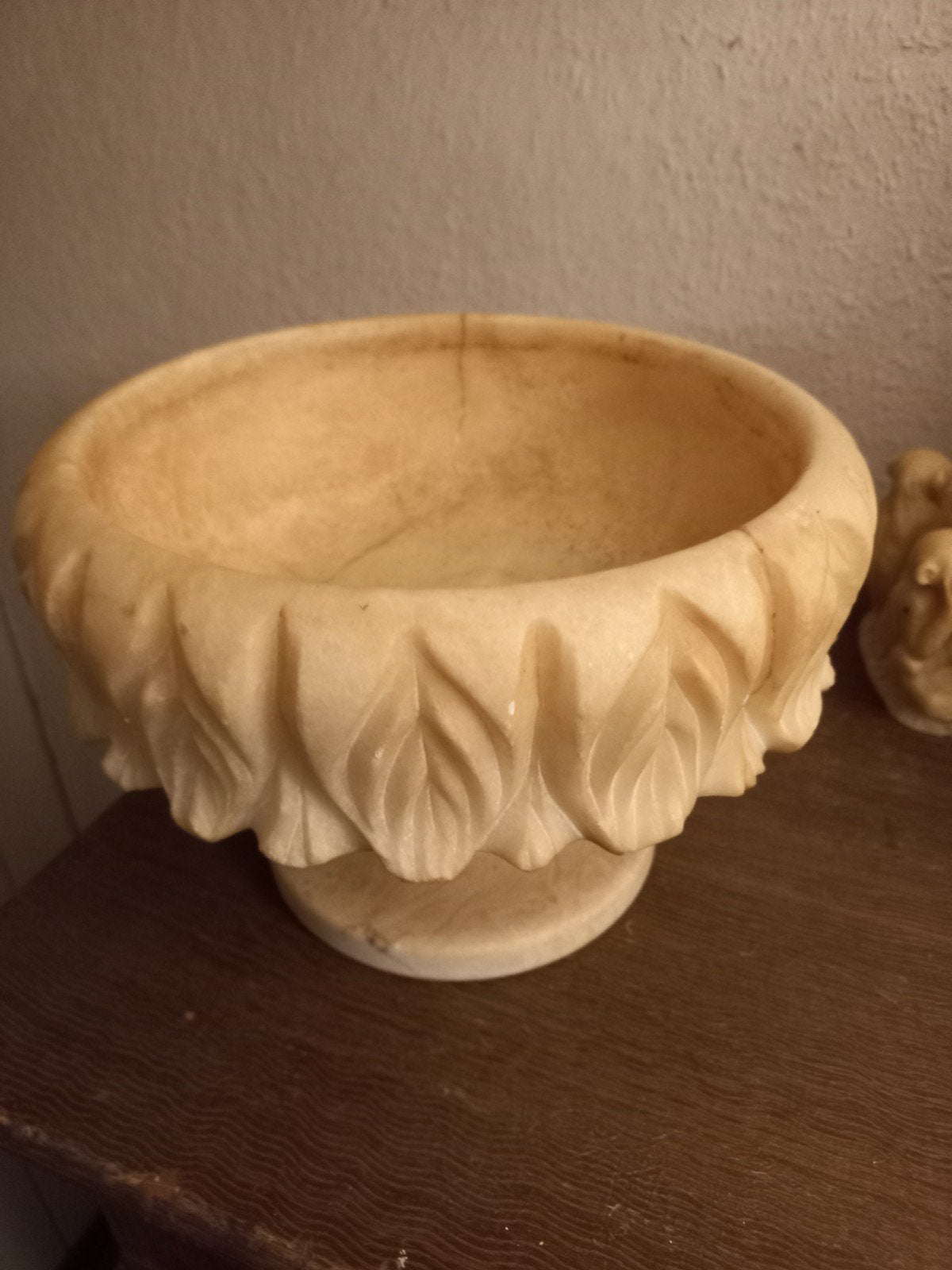 vintage oude fruitschaal, Huis en Inrichting, Woonaccessoires | Schalen en Manden, Ophalen, Rond