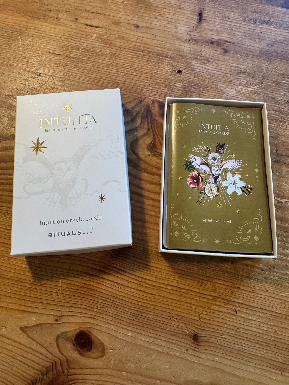 Rituals Intuitia Oracle Cards, Boeken, Ophalen of Verzenden, Zo goed als nieuw, Spiritualiteit algemeen, Overige typen