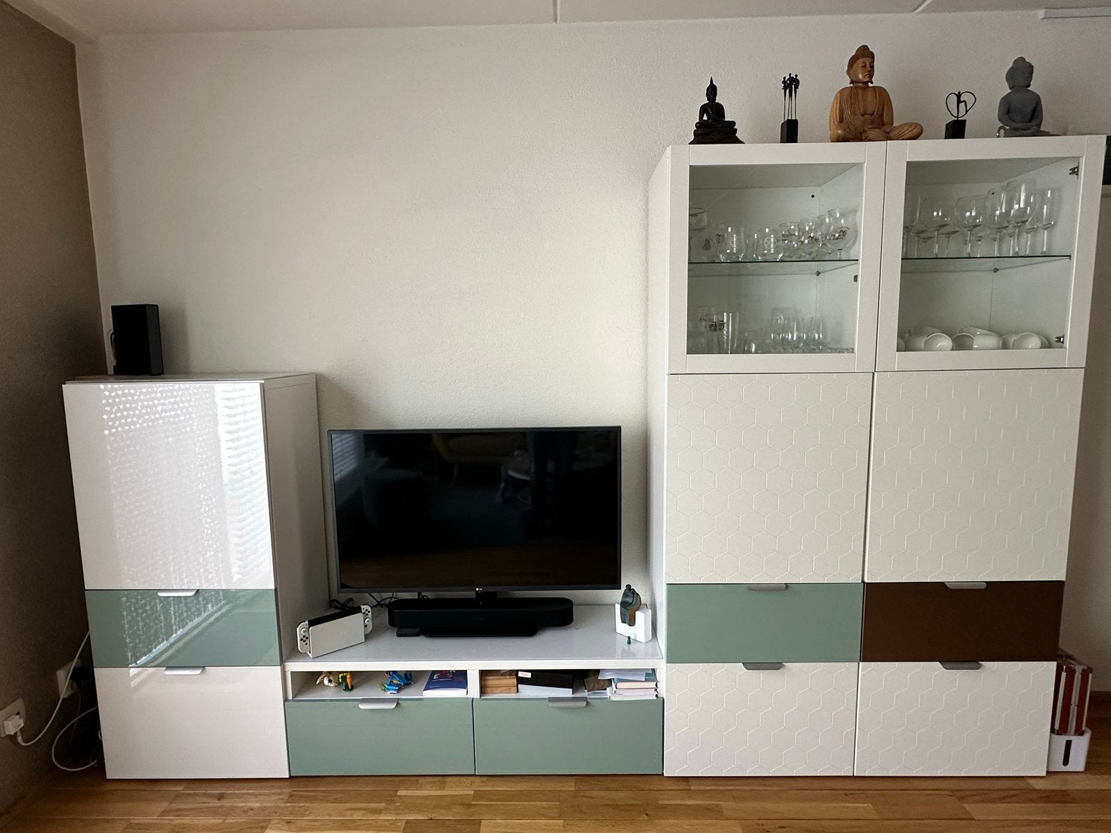 IKEA Besta kasten, Ophalen, Gebruikt