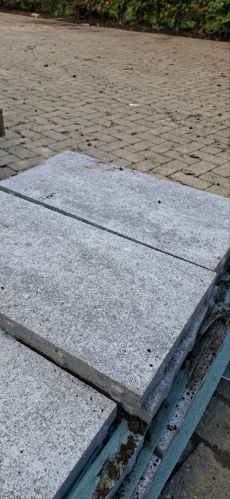 Nieuwe betontegels 60x30x4 cm - 18 stuks, Tuin en Terras, Ophalen, Nieuw, Minder dan 5 m², Beton