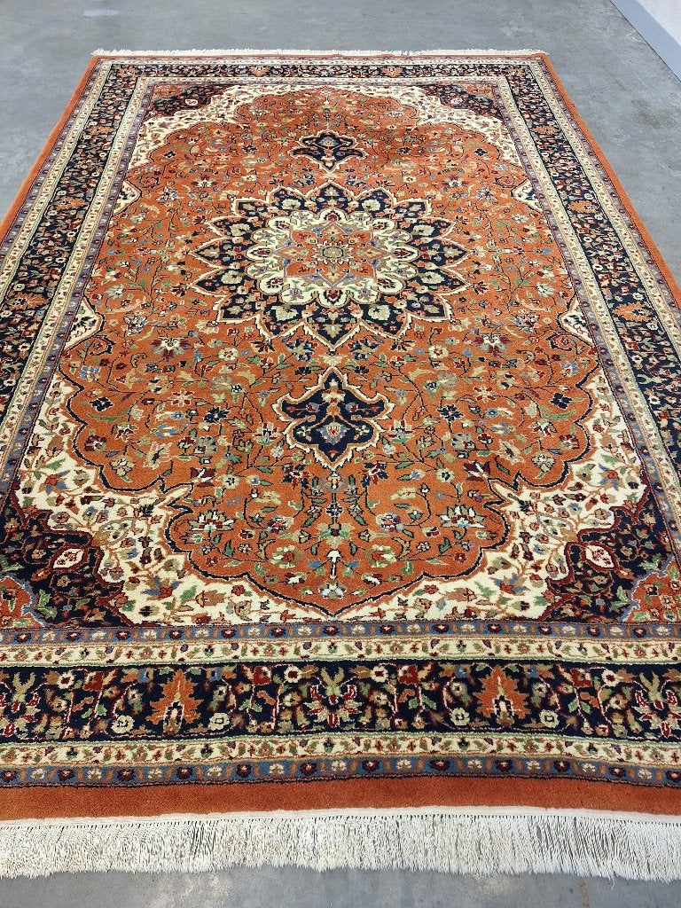 Handgeknoopt Perzisch tapijt 305cm x 200cm, Huis en Inrichting, Gebruikt, 200 cm of meer, Ophalen of Verzenden, Rechthoekig