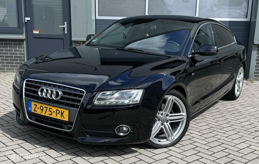 Audi A5 Sportback 2.0 TFSI Pro Line/ O. HISTORIE/ 19” VELG, Voorwielaandrijving, Euro 5, 15 km/l, Gebruikt