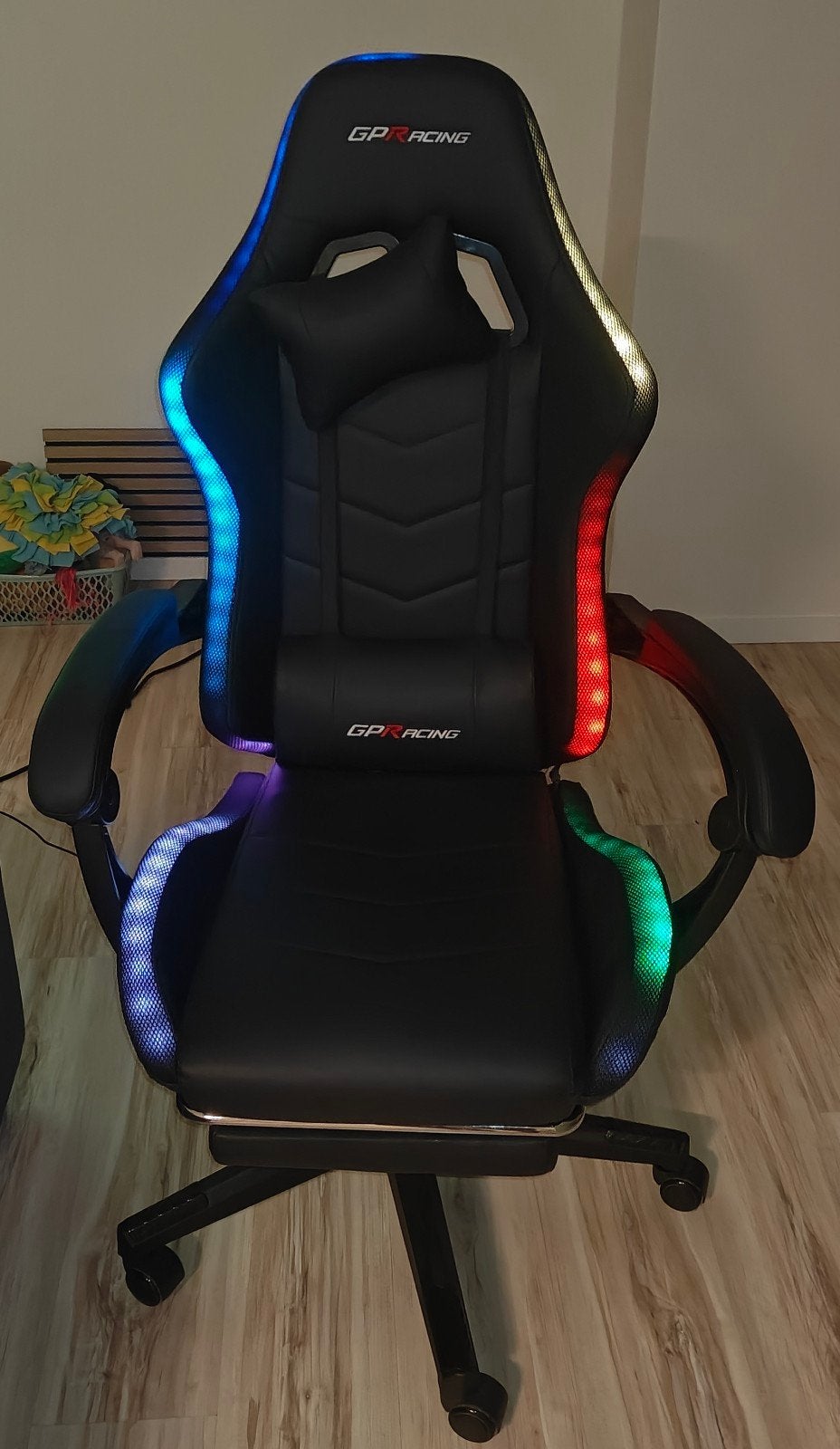 Gaming Chair, Ophalen, Zo goed als nieuw, Zwart