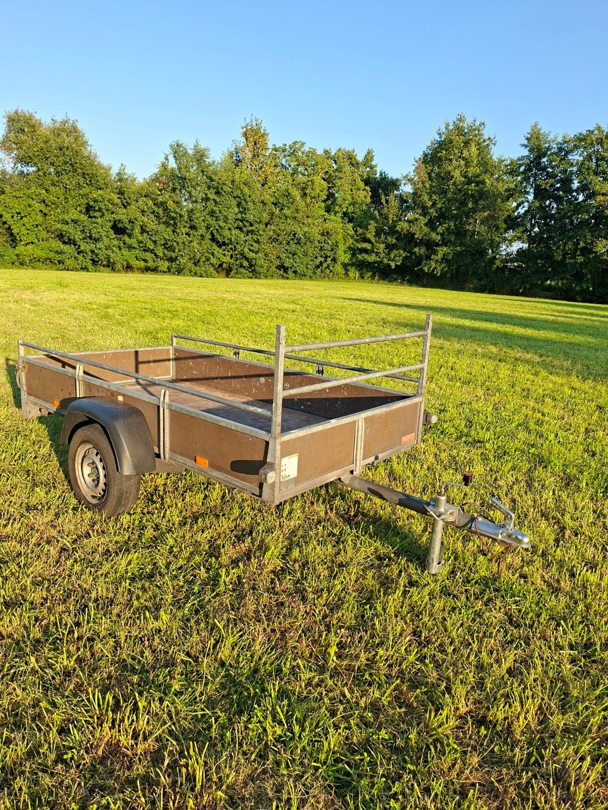 Saris aanhanger aanhangwagen, Ophalen