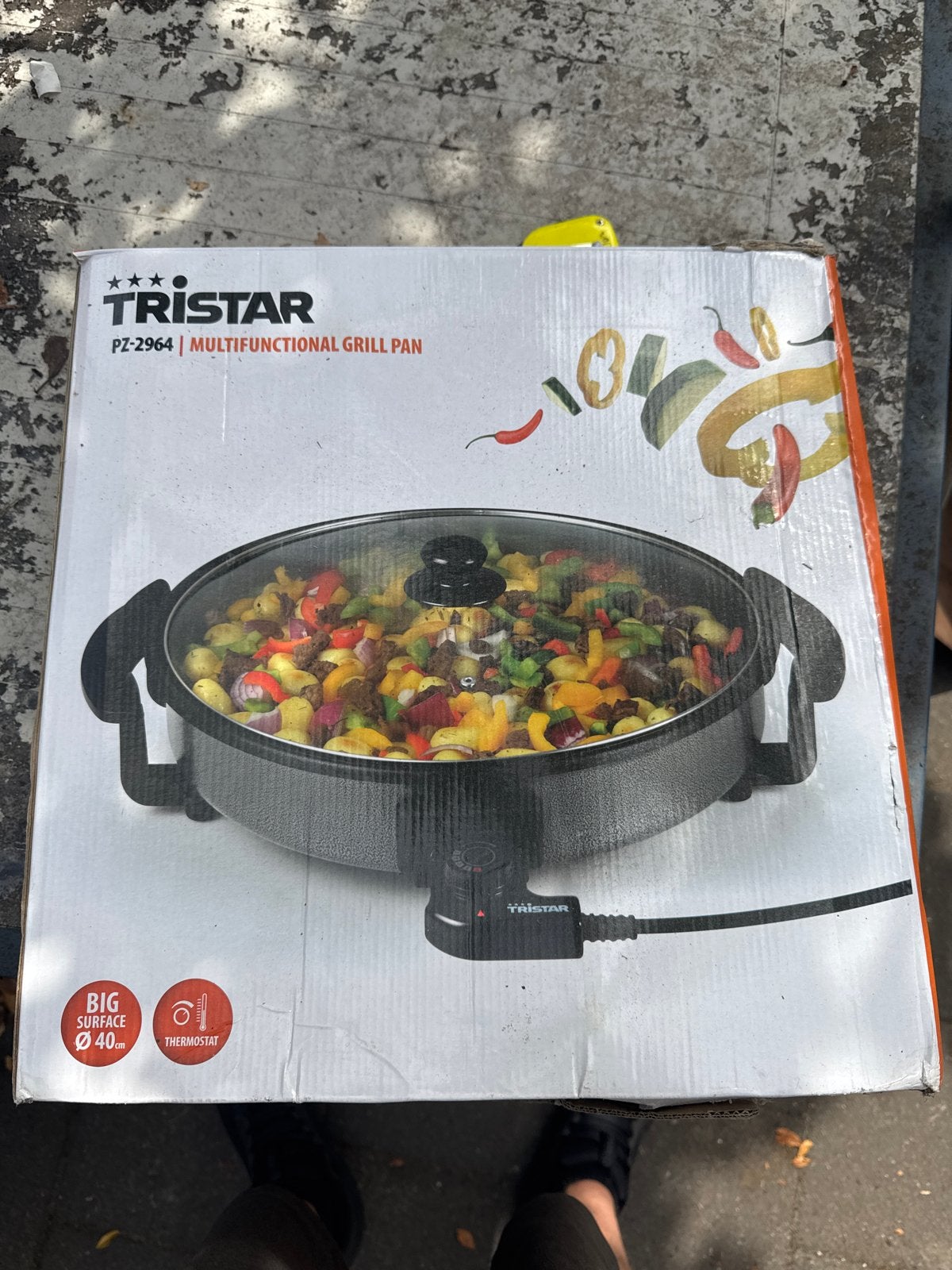 Tristar Multifunctionele Grillpan PZ-2964, Ophalen, Gebruikt