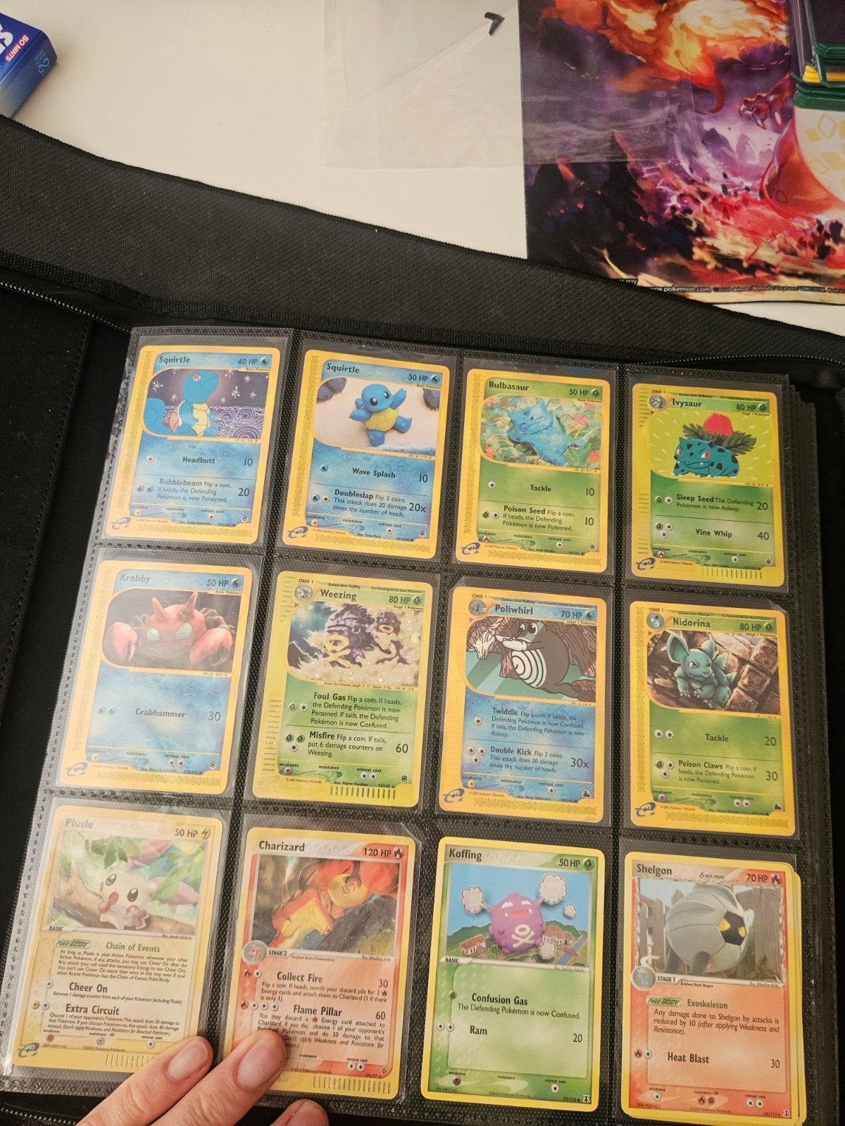 Oude zeldzame pokemonkaarten! Charizard exdragon neo destiny, Ophalen of Verzenden, Meerdere kaarten
