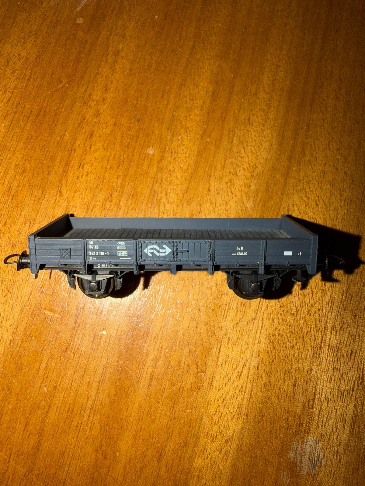 Roco H0 NS lageboordwagen - E, Gebruikt, Gelijkstroom, Wagon, Ophalen of Verzenden