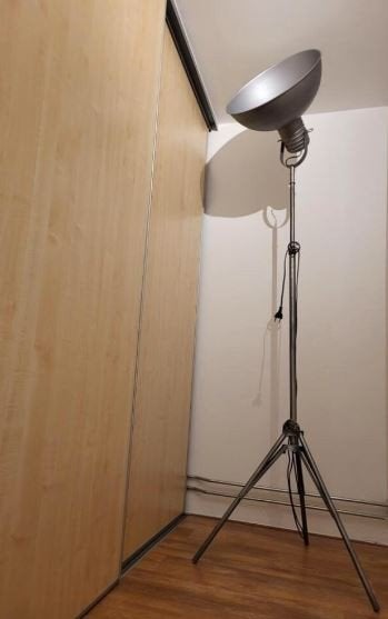 Staande vloerlamp of studio lamp, Huis en Inrichting, Ophalen, Zo goed als nieuw, 150 tot 200 cm