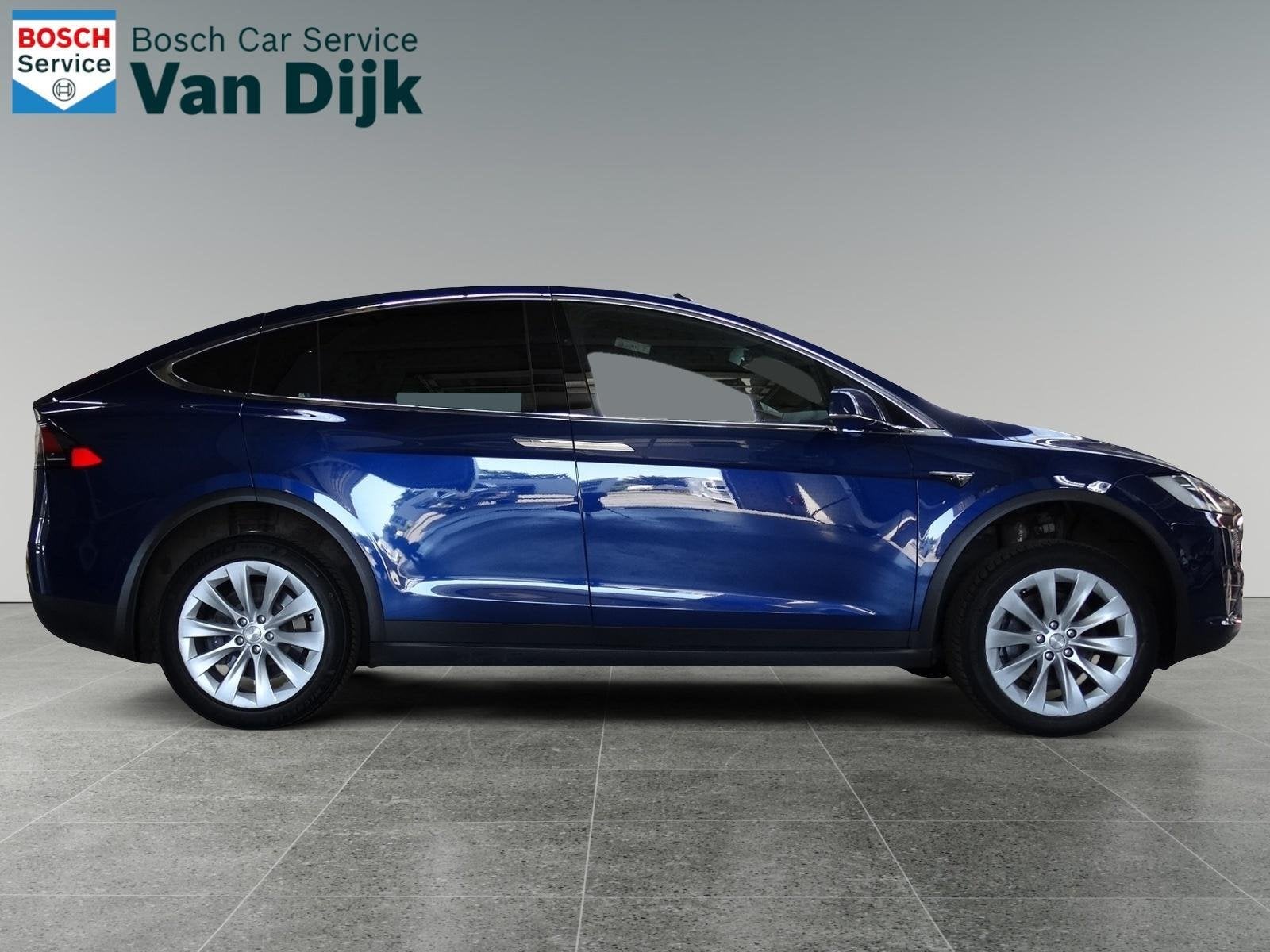 Tesla Model X 75D | 7-Persoons | Trekhaak | MCU2 | SOH 89,5%, Automaat, Model X, Gebruikt, 124 €/maand