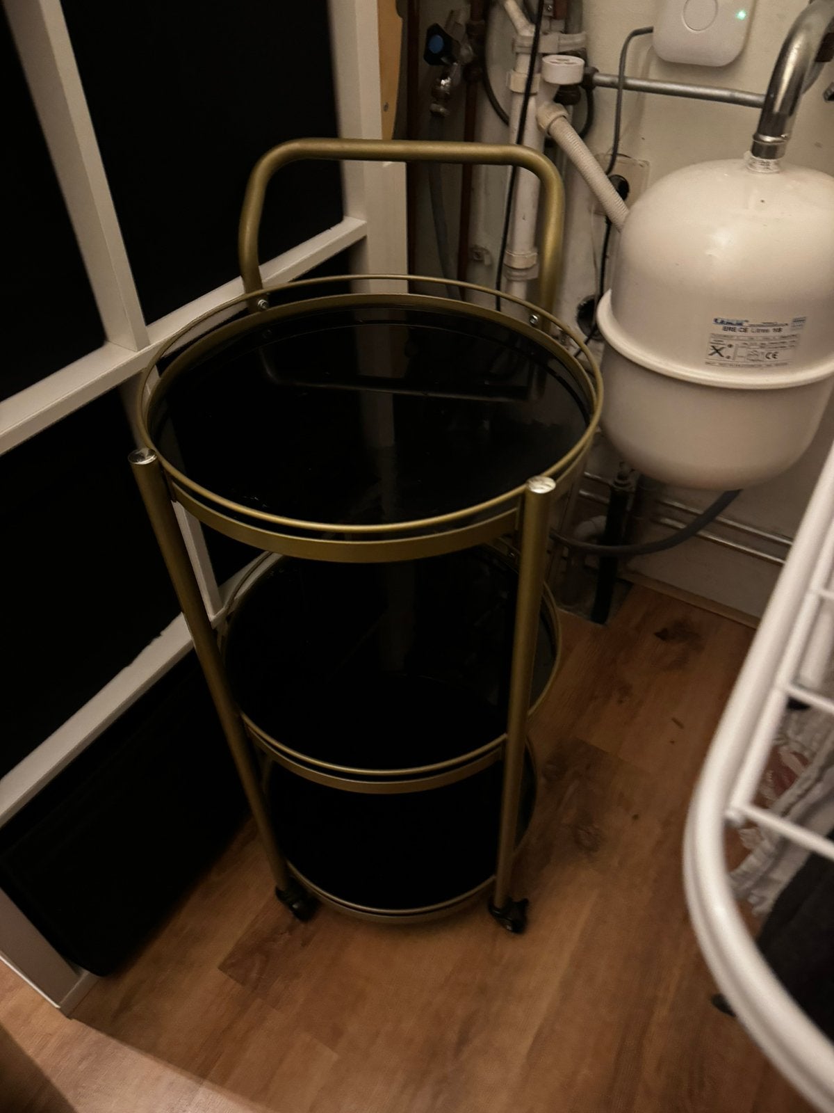 Goudkleurige trolley, Ophalen, Zo goed als nieuw
