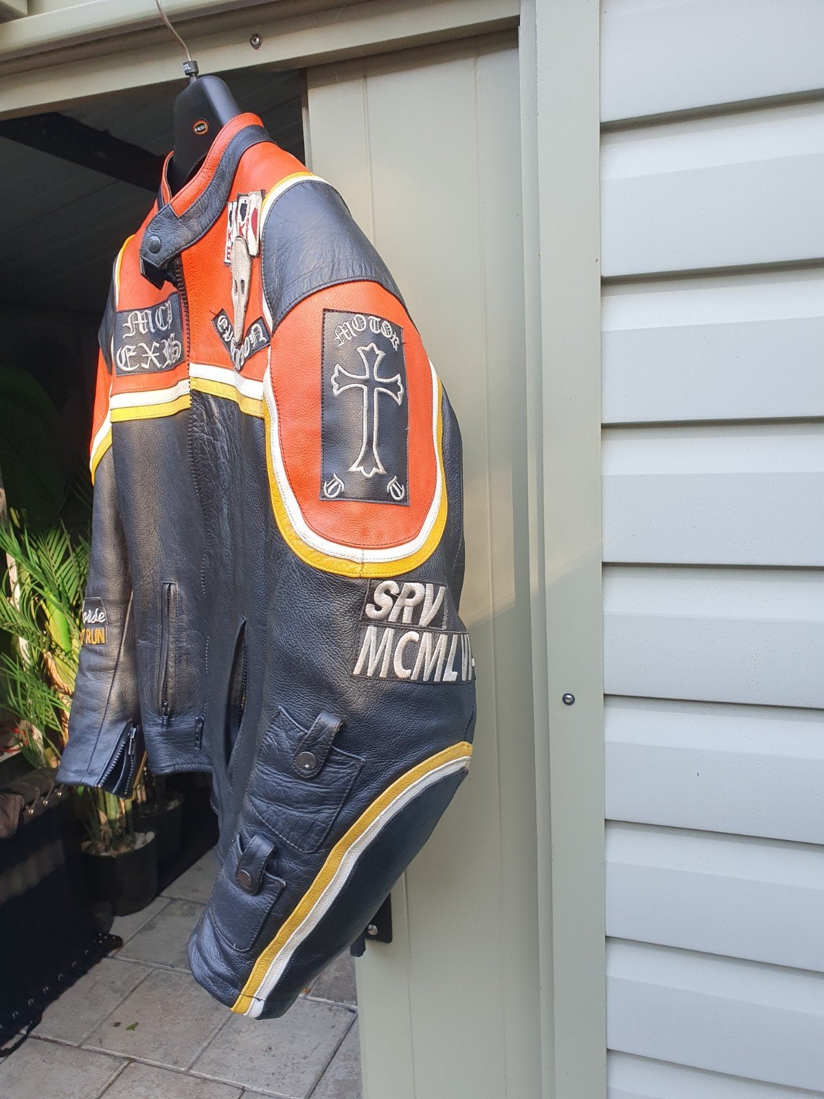 Harley Marlboro jas, Motoren, Ophalen of Verzenden, Tweedehands, Heren, Jas | leer