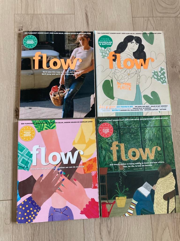 Flow Magazine 2020 - set van 4 nummers, Ophalen of Verzenden, Gelezen, Lichaam en Geest