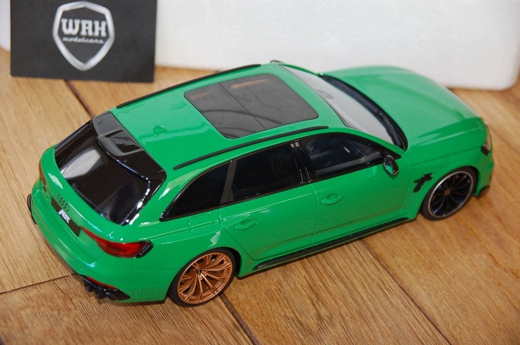 AUDI RS4 PLUS AVANT viper green GT spirit ZIE INFO WRH, Verzenden, Gebruikt, Auto, Overige merken