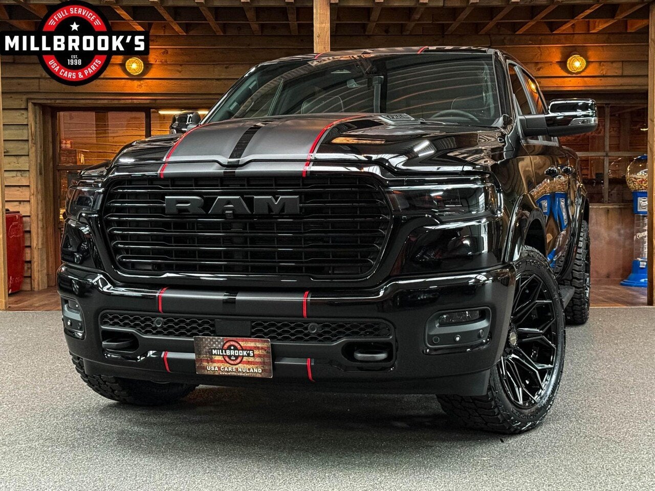 Dodge Ram 1500 Laramie Hurricane ALL-IN, Widebody, Black Edi, Automaat, 4 stoelen, Zwart, Leder