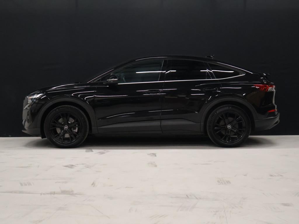 Audi Q4 Sportback e-tron 40 Sport Edition 77 kWh [APPLE CARP, Automaat, Gebruikt, 2020 kg, Zwart