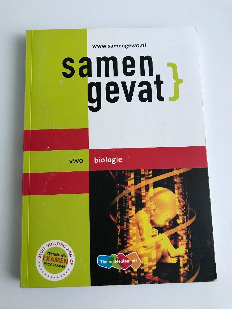 Samengevat VWO Biologie, Boeken, Schoolboeken, Gelezen, VWO, Biologie, ThiemeMeulenhoff