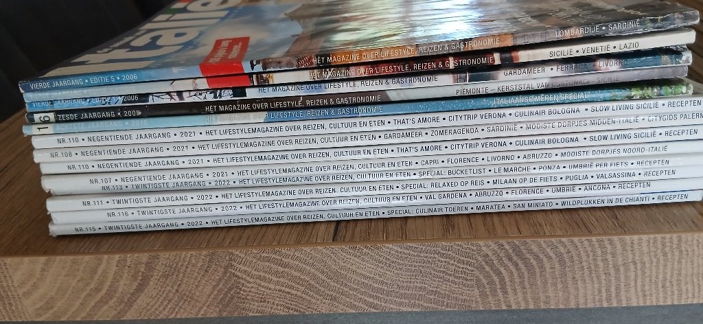 Magazines italie  ongeveer 25 stuks, Boeken, Ophalen, Gelezen, Overige typen