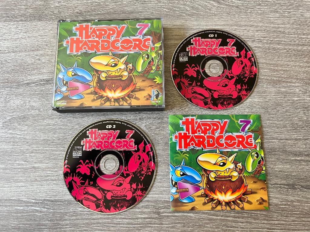 ID&T Happy Hardcore 7 (1996) Oldschool Thunderdome, Cd's en Dvd's, Cd's | Dance en House, Zo goed als nieuw, Dance Populair, Ophalen of Verzenden