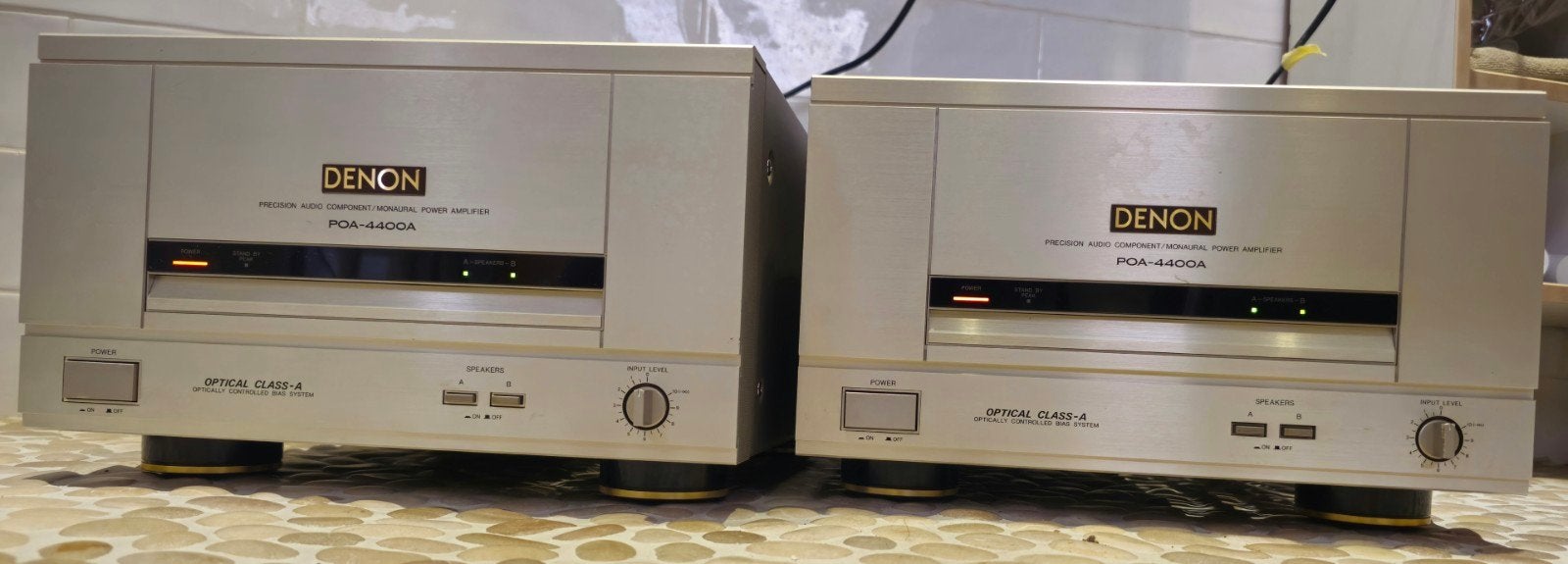 Denon POA4400A Gold optical class A monoblocs izgst,garantie, Audio, Tv en Foto, Overige merken, DENON, Ophalen of Verzenden, Zo goed als nieuw